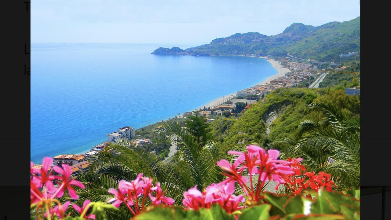 Bed and Breakfast La Nave Sul Mare Di Taormina Летоянни Экстерьер фото